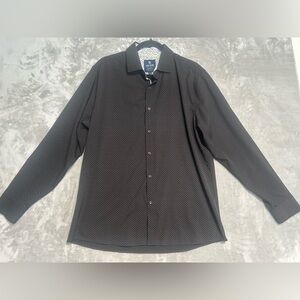 Tom Baine Performance Slim Fit Comfort 4-Way Stretch Wrinkle Free Shirt Men’s XL
